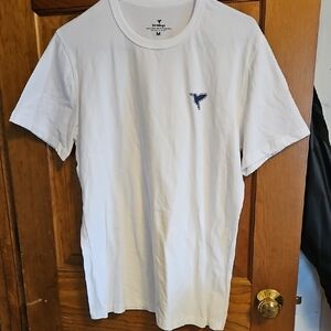 Birddogs White Tee with Blue Logo